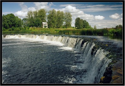 Водопад на Венте